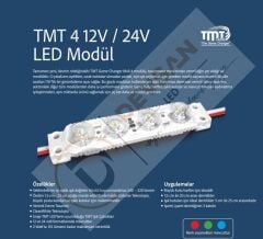 TMT MİDİ 4 LED MODÜL 2.4W 12V