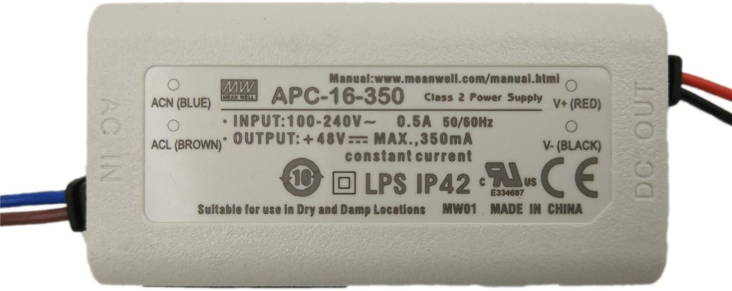 Mean Well APC-16-350 12W 48V 0.35A