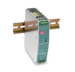 Mean Well EDR-75-24 75W 24V 3.2A Ray Montaj