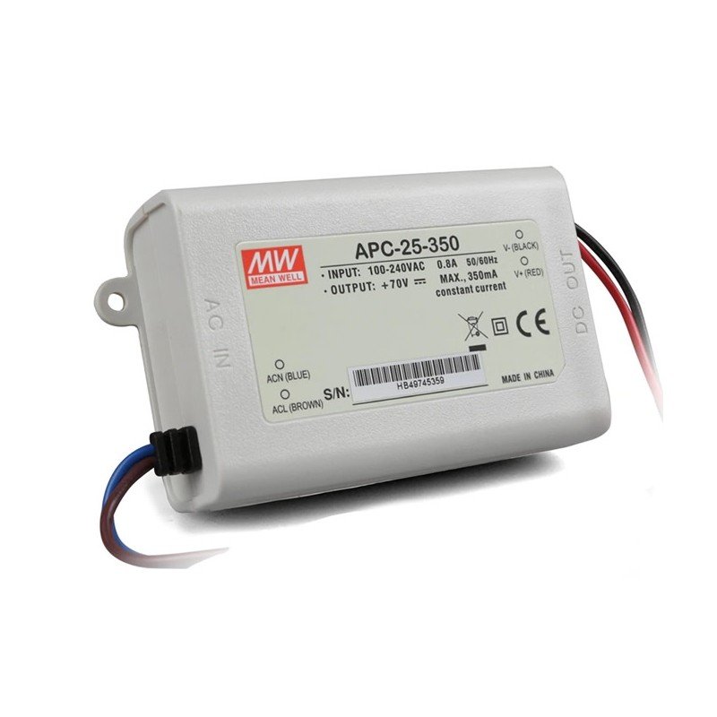 Mean Well APC-25-700 25W 36Vdc 0.7A
