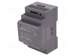 Mean Well DDR-60L-12 60W DIN Ray Tek Çıkış DC/DC Dönüştürücü