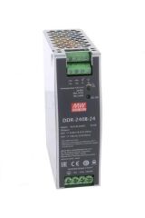 Mean Well DDR-240B-48 240W 16.8-33.6VDC 48VDC 5A DIN Tek Çıkışlı Ray Montajlı Dönüştürücü