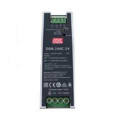 Mean Well DDR-240C-24 240W 24V DIN Ray Sistem Yalıtılmış DC/DC Dönüştürücü