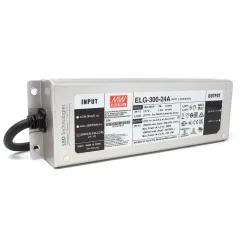 Mean Well ELG-300-24A 24V DC 12.5A AC-DC Tek Çıkışlı Led Sürücü
