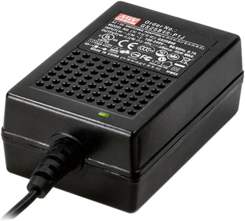 Mean Well GS25B28-P1J 25W Endüstriyel Desktop Adaptör