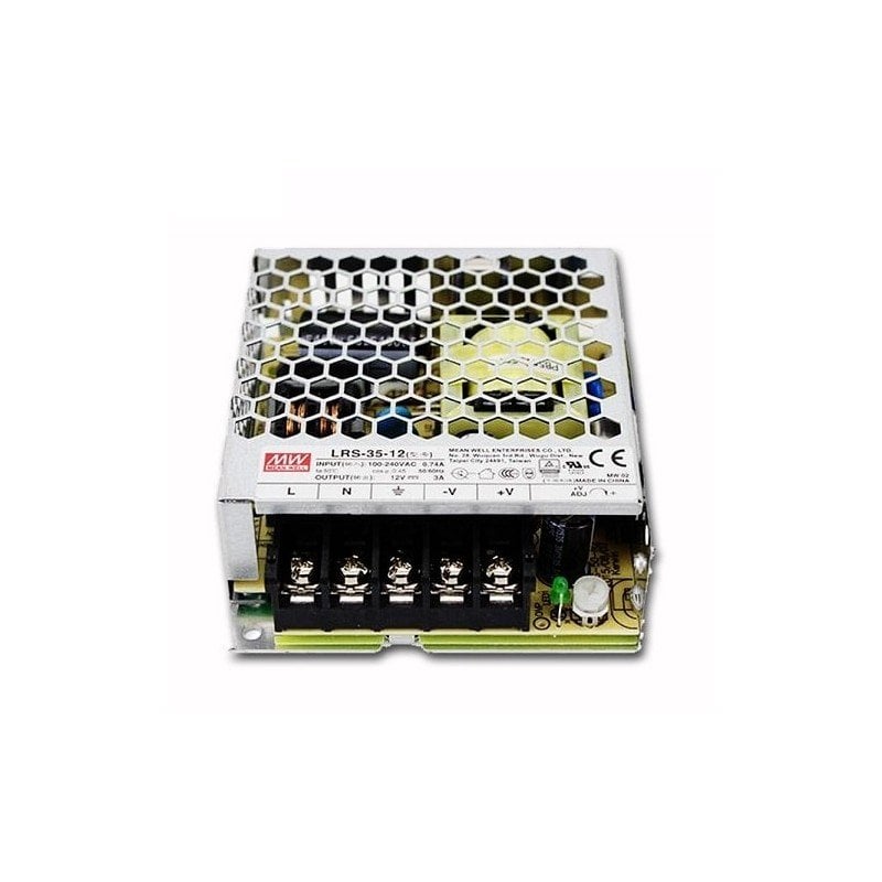 Mean Well LRS-35-48, 48VDC 0.8A 38W Güç Kaynağı