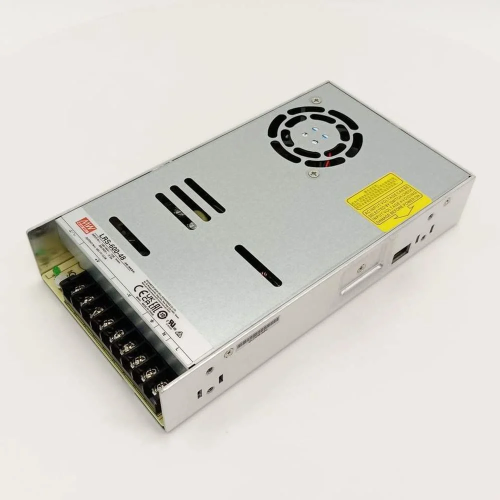 Mean Well LRS-600-48, 48VDC 12.5A 600W Güç Kaynağı