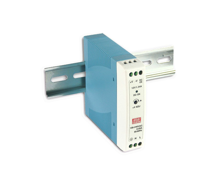 Mean Well MDR-20-12 20W 12V 1.67A Ray Montaj Led Sürücü