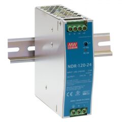 Mean Well NDR-120-12, 12VDC 10.0A Ray Montaj Güç Kaynağı
