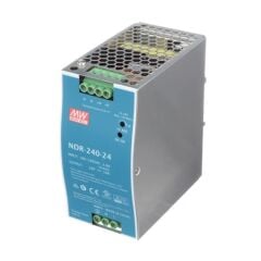 Mean Well NDR-240-48, 48VDC 5.0A Ray Montaj Güç Kaynağı