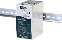 Mean Well DBUF20-24, 24VDC 20A Ray Montaj Buffer Modül