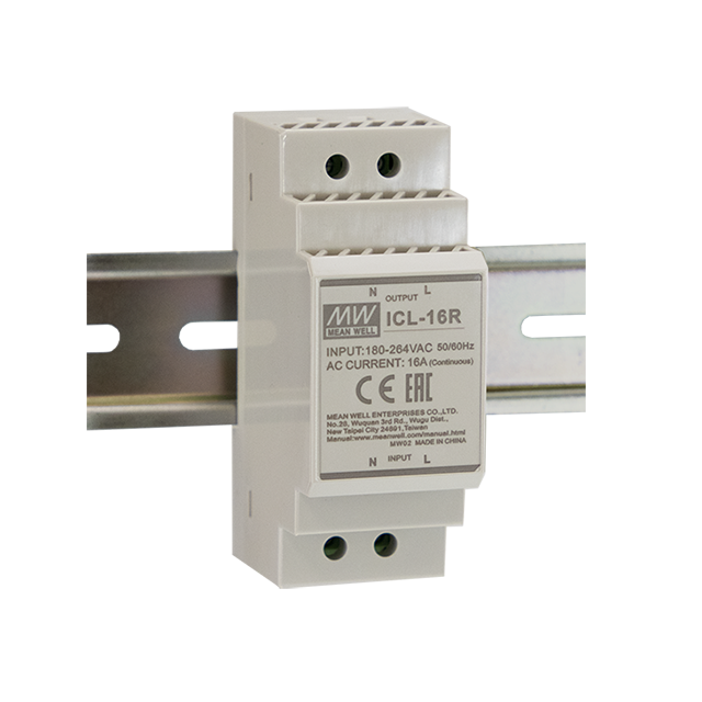 Mean Well ICL-16R 180-264V AC AC DIN Rayı Ani Akım Sınırlayıcı
